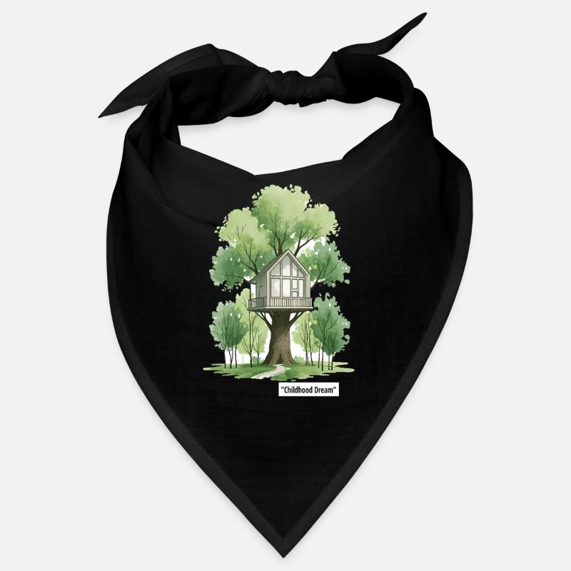Baumhaus im Wald Bandana