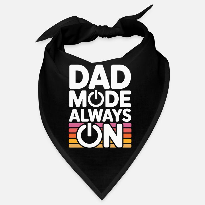 Dad Mode Always On Lustige Geschenkidee Vater Bandana
