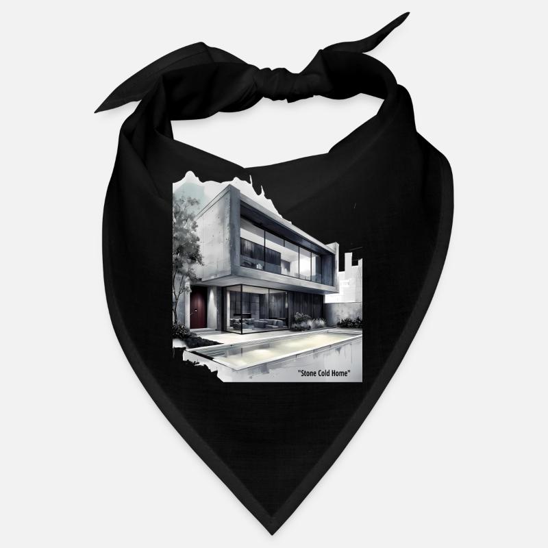 Maison moderne froide en pierre Bandana