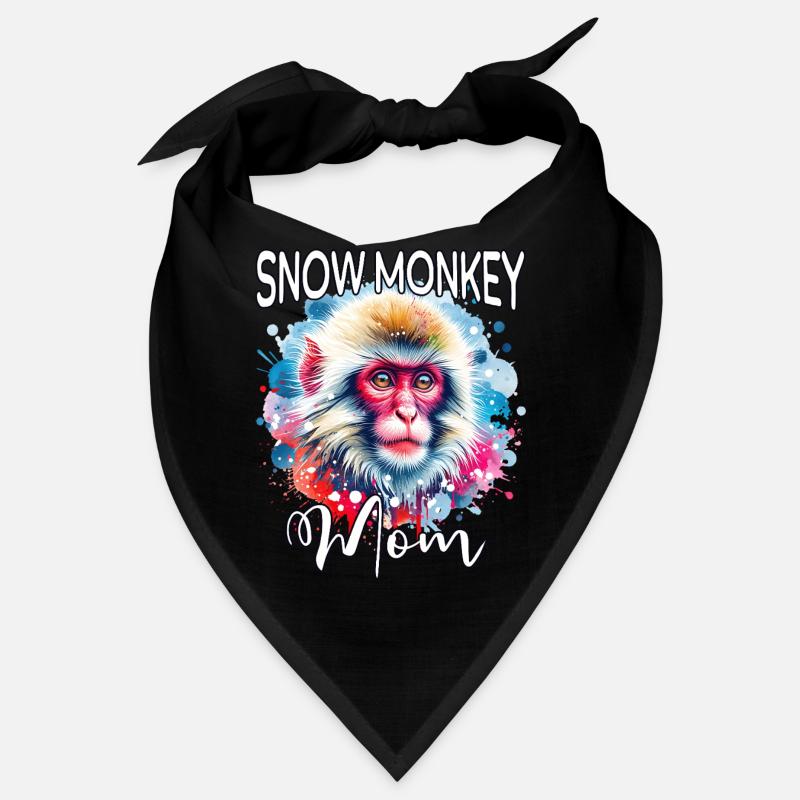Maman Singe des Neiges Bandana