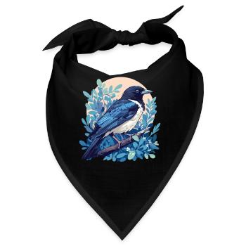 Elstern Elster - Bandana - Schwarz - Vorne