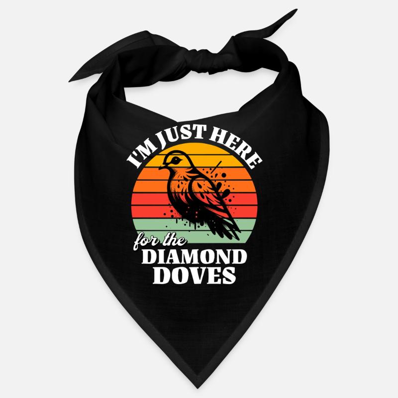 Drôle de dictons de la colombe diamant Bandana