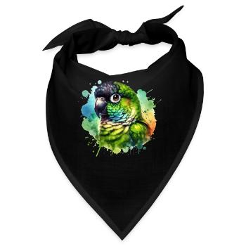 Nandaysittich Motiv - Bandana - Schwarz - Vorne