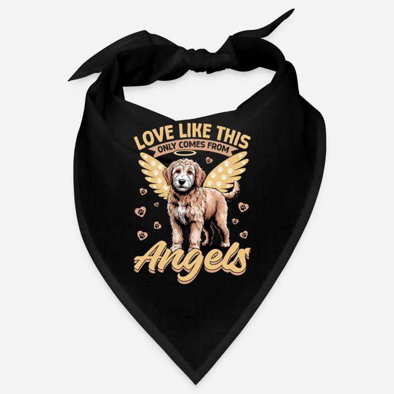 Race de chien Goldendoodle Bandana