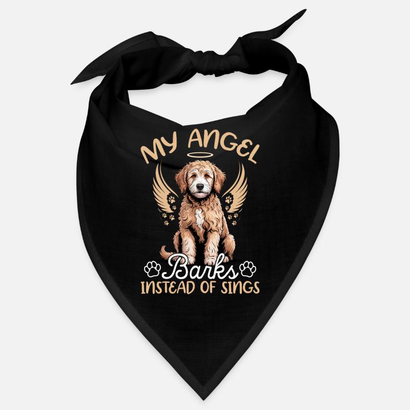 Race de chien Goldendoodle Bandana