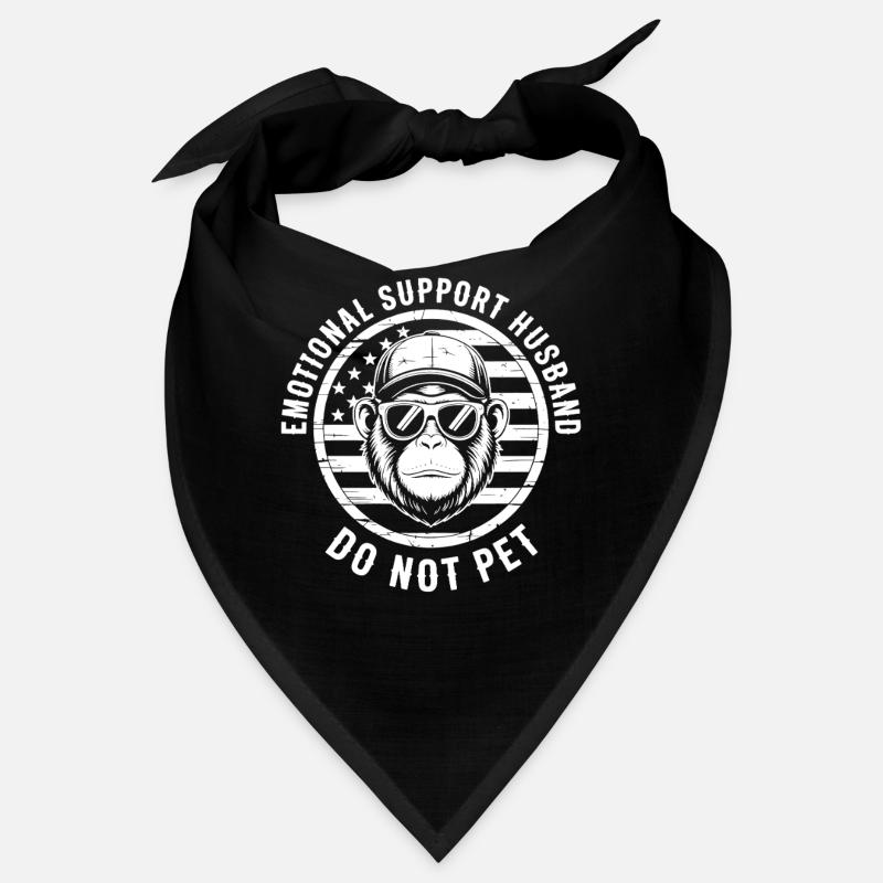 Singe de soutien émotionnel à ne pas caresser Bandana