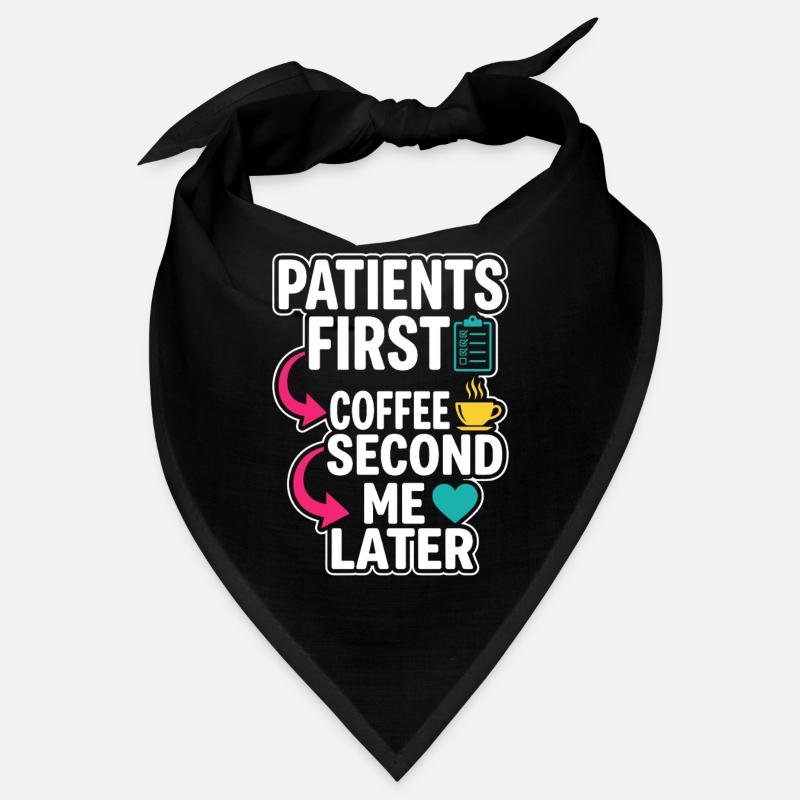 Infirmière de nuit, fatiguée Bandana