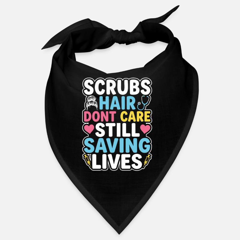 Infirmière de nuit, fatiguée Bandana