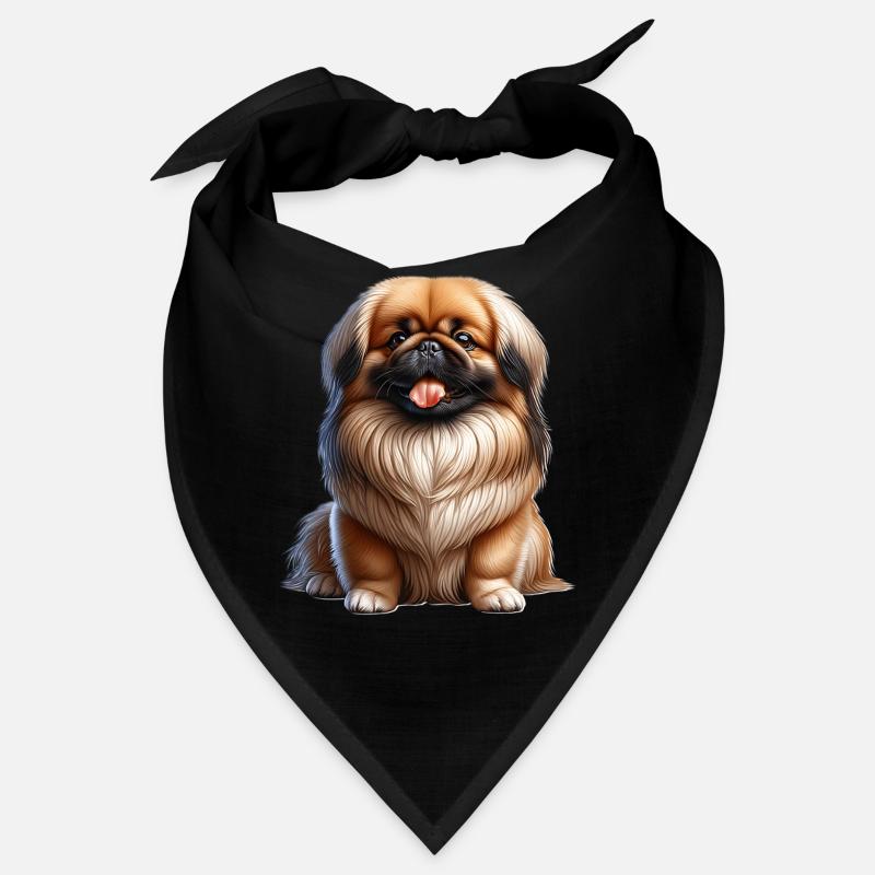 Pekinese Pekingese Bandana