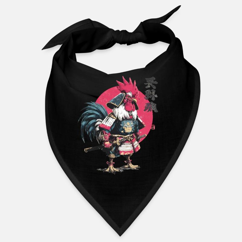 Rooster Samurai Armor Bandana