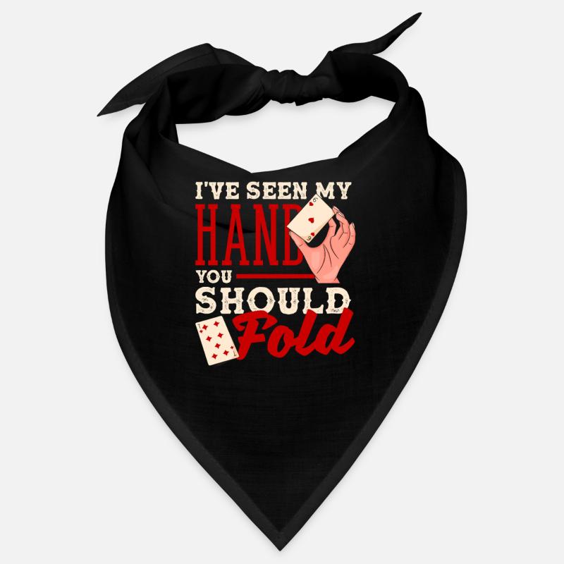 Vous devriez vous adapter au jeu de cartes Texas Holdem Bandana