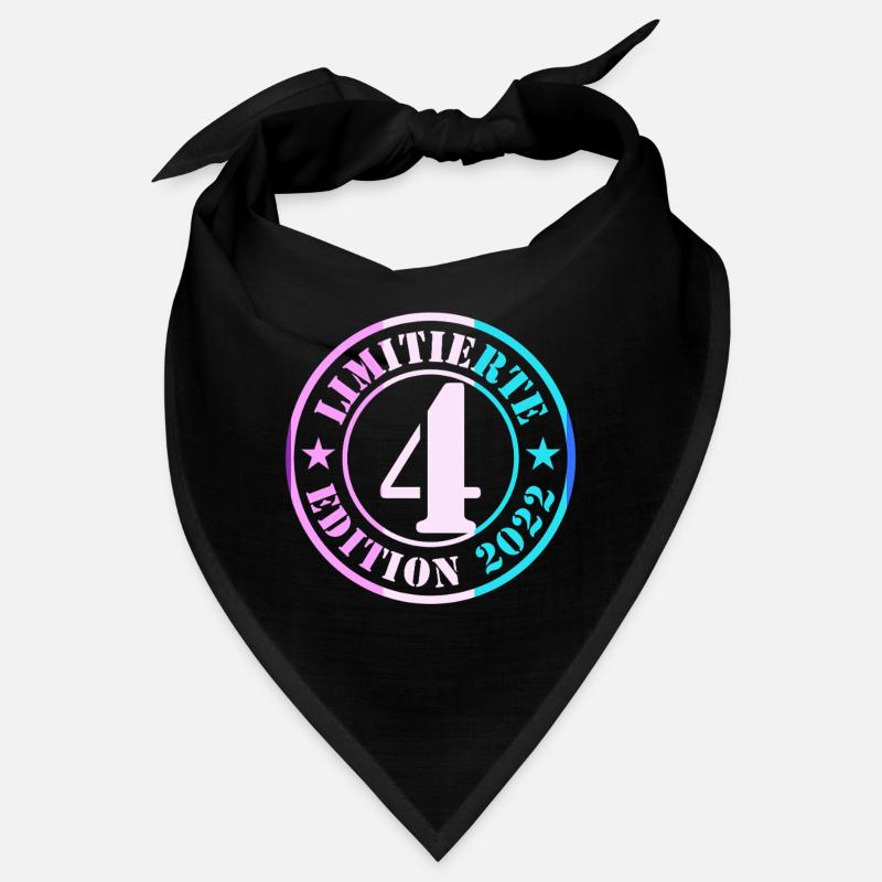 4e anniversaire, jeunes filles Bandana