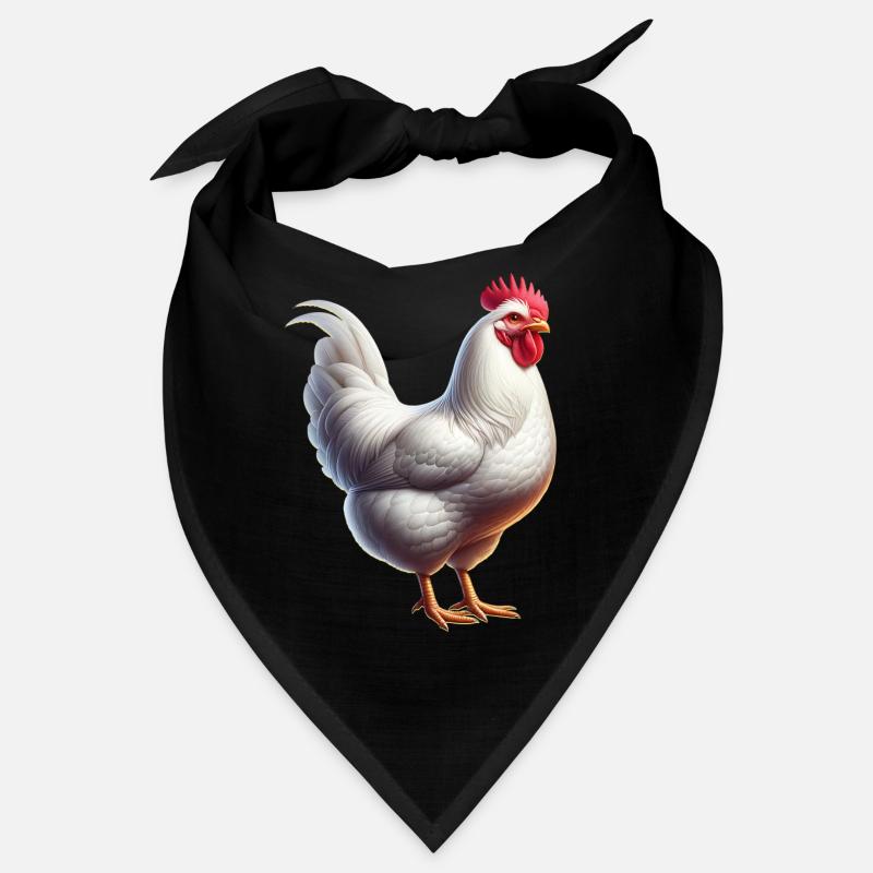 Poulets Leghorn Bandana