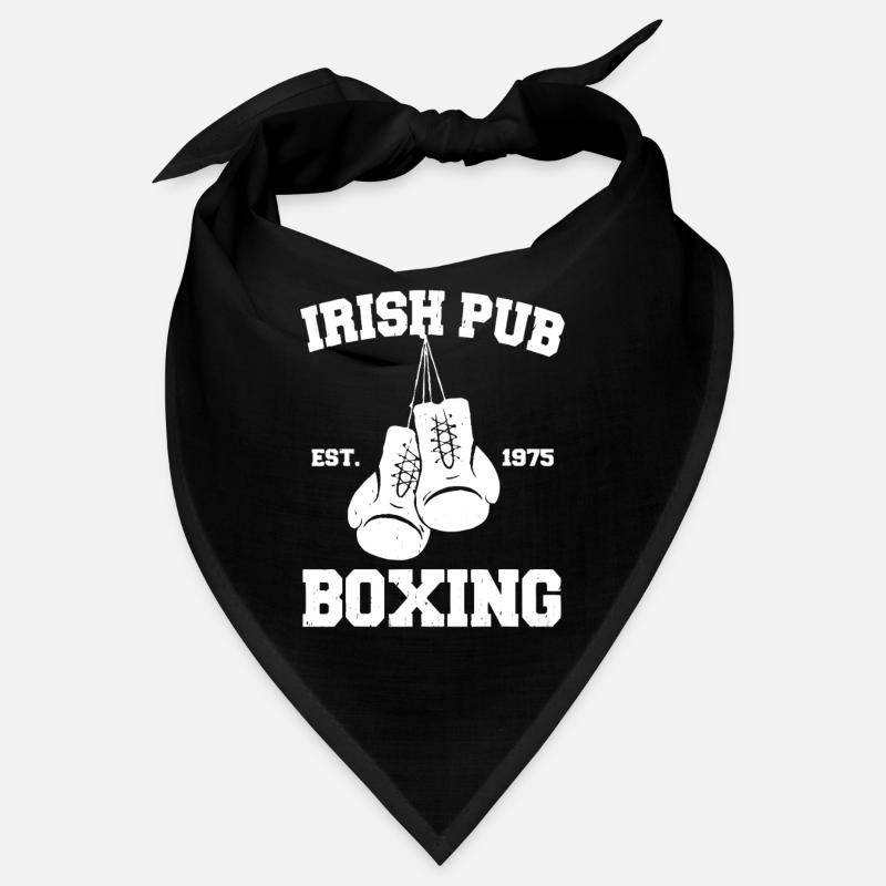Irish Pub Boxing Vintage Emblem Bandana