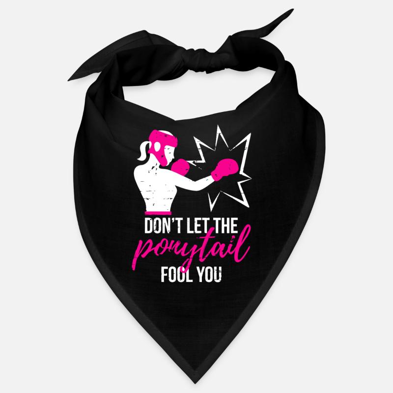 Puissance de queue de cheval percutante Bandana