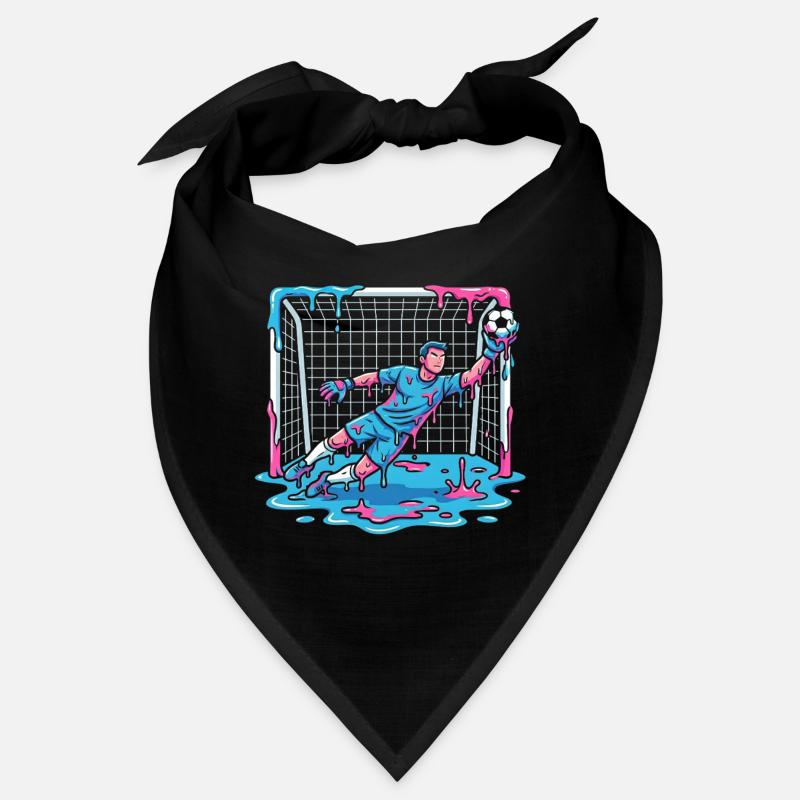 Dripping Liquid Goalie Bandana