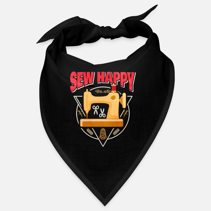 Idée de cadeau Sew Happy pour les passionnés de couture Bandana