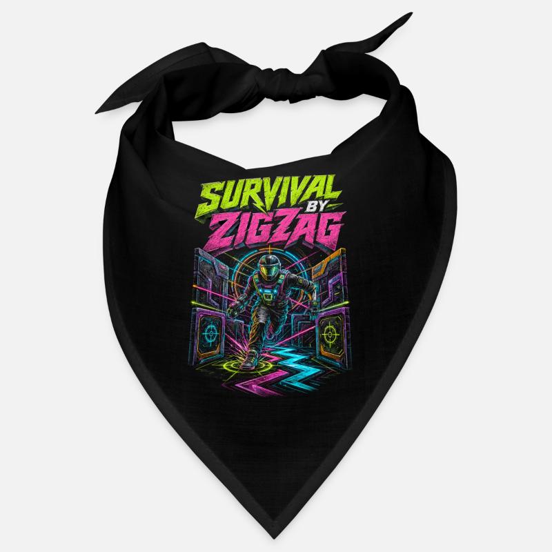 Laser Tag Survival By Zigzag Bandana