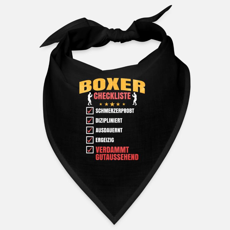 Boxer Checklist – Tough, Diszipliniert & Handsome Bandana