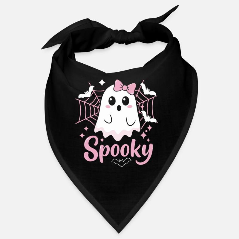 Spooky Ghost Halloween Bandana