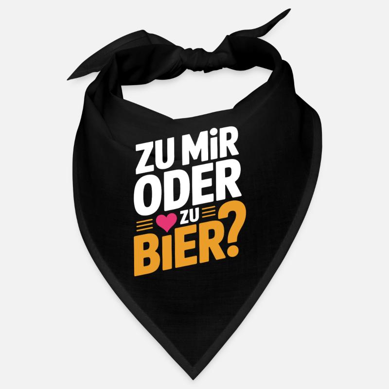 Bier Zu Mir Oder Zu Bier Flirt Single Party Malle Bandana