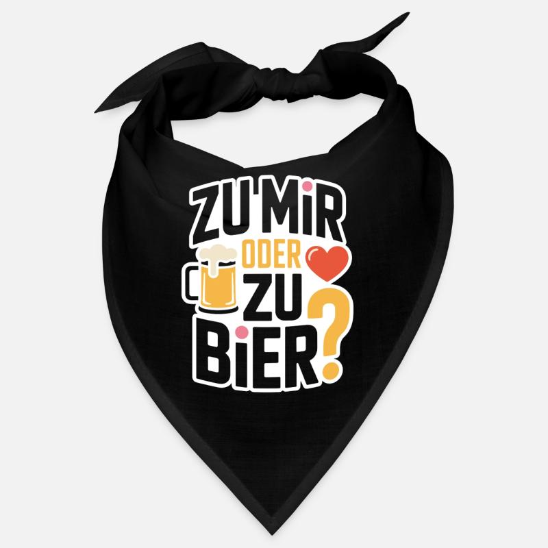 Bier Zu Mir Oder Zu Bier Flirt Single Party Malle Bandana