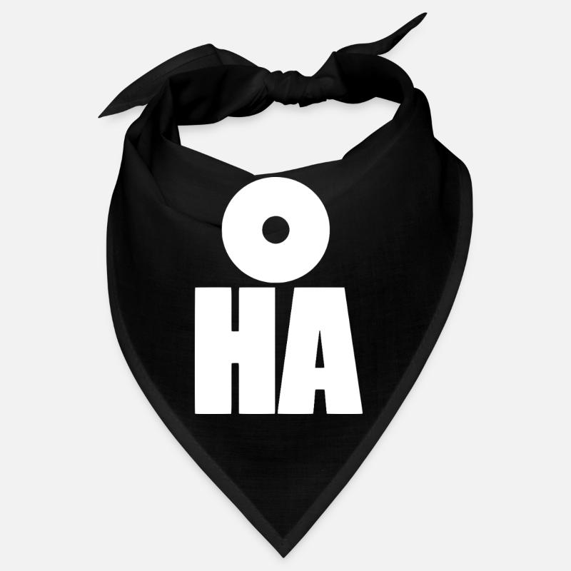 Oha ! Typographie minimaliste audacieuse Bandana