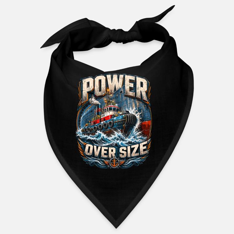 Schleppschiffe Schlepper Power Over Size Bandana