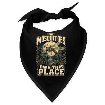 Sumpf The Mosquitoes Own This Place - Bandana - Schwarz - Vorne