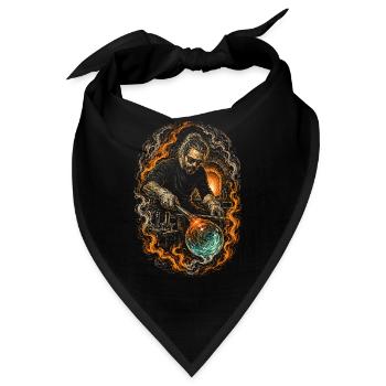 Glasbläser - Bandana - Schwarz - Vorne