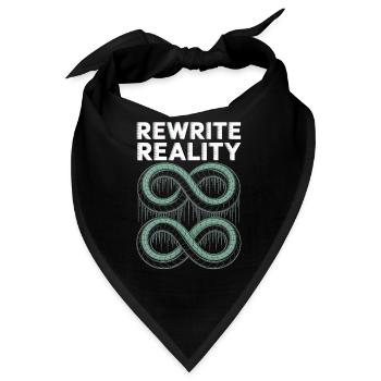 Programmierer – Coding Entwickler & Informatiker - Bandana - Schwarz - Vorne