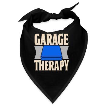 Garage Detailer Auto Detaillierung Auto Detailer - Bandana - Schwarz - Vorne