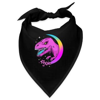 Pastell Gothic - Bandana - Schwarz - Vorne