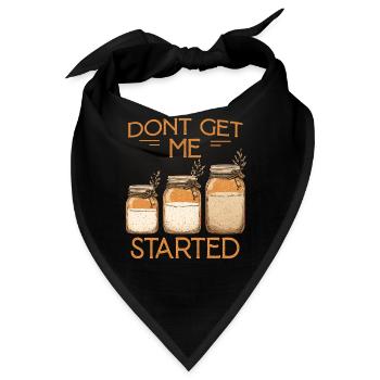 Don't Get Me Started Jars - Bandana - Schwarz - Vorne