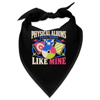 Cd-sammler Kompaktplatte Physisches Medium - Bandana - Schwarz - Vorne