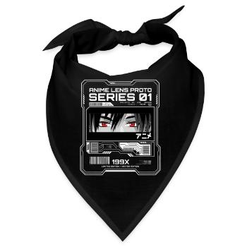 Anime Lens Proto Series 01 Mono Cyber - Bandana - Schwarz - Vorne