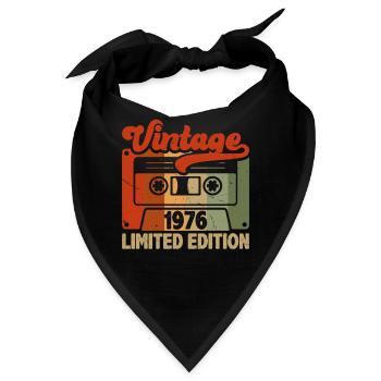 Jubiläums-Limited Edition Vintage-Kassette 1976 - Bandana - Schwarz - Vorne