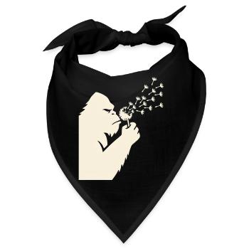 Bigfoot bläst Löwenzahn Vintage - Bandana - Schwarz - Vorne