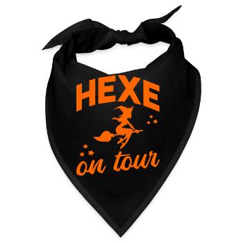 Hexe on Tour - Bandana - Schwarz - Vorne