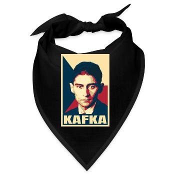 Franz Kafka Schriftsteller Klassische Literaturgeschichte - Bandana - Schwarz - Vorne