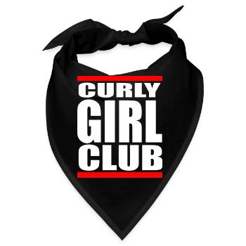 Curly Hair Club Proud Natural Locken - Bandana - Schwarz - Vorne