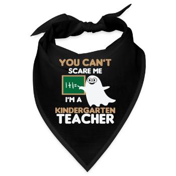Lehrer Lehrerin Grundschullehrer Schule Lehramt - Bandana - Schwarz - Vorne