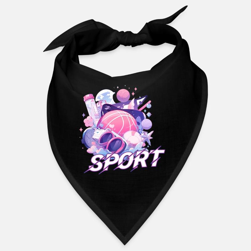Sport Design Logo - Bandana - noir