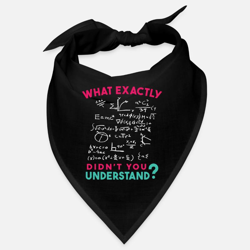 Physics Math Formula Joke Bandana