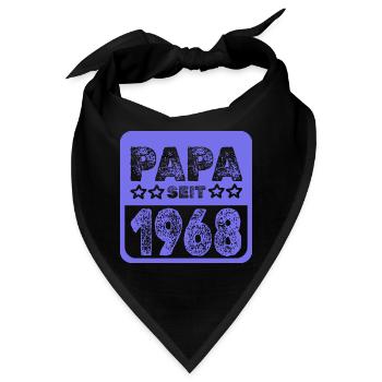 seit 1968 - Bandana - Schwarz - Vorne