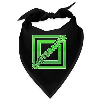 Job Bootsbauer - Bandana - Schwarz - Vorne