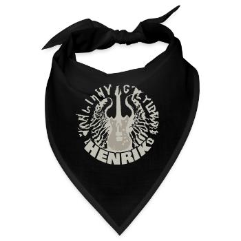 Gitarre Henrik - Bandana - Schwarz - Vorne