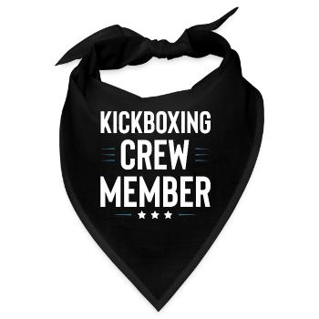 Kickboxing Crew - Bandana - Schwarz - Vorne
