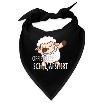 My Official (l)afshirt, Sleeping Pyjamas Dabbin - Bandana - Schwarz - Vorne