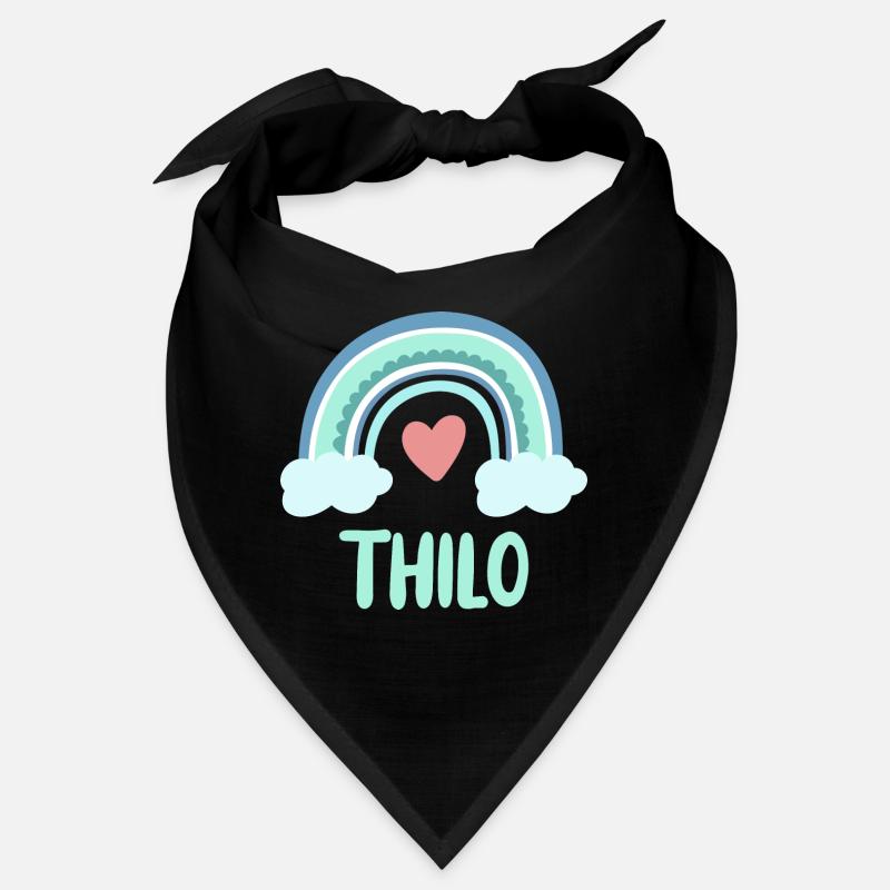 Thilo Nom Rainbow Baby Bandana